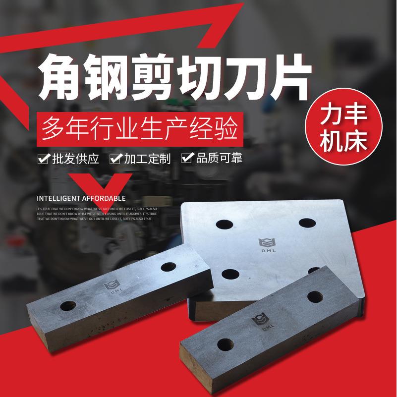 力丰厂家不锈钢角钢剪切刀片冲压机冲床异形刀片折弯机模具