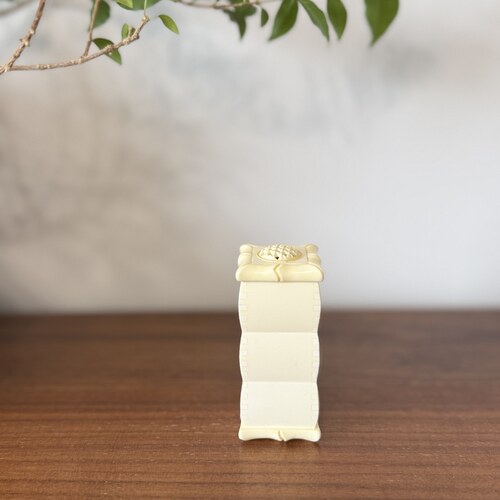 小林作品节节高升竹蛉筒正宗一代变色老密胺内嵌竹胆尺寸71*30mm