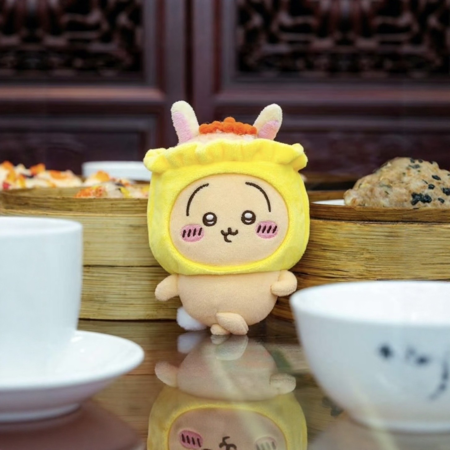 正品尾货吉伊卡哇香港限定烧麦乌萨奇玩偶 乌萨奇挂件无牌图片