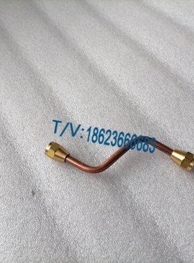 新品康明斯K19发电机组燃油回油管3200425船机柴油机铜管供油管