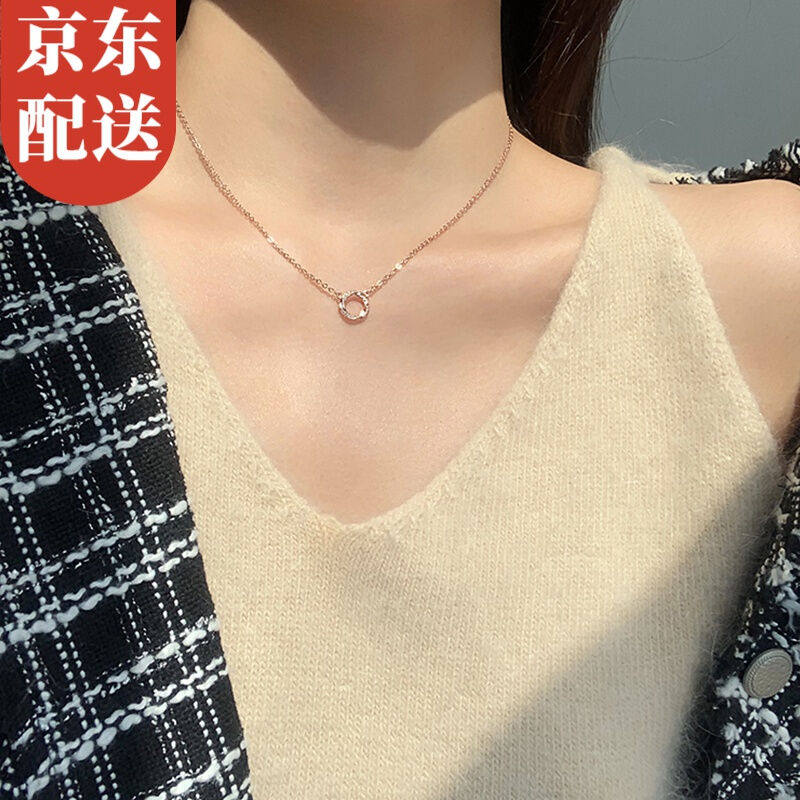 伊黛儿项链女银2022年新款轻奢小众设计感幸运四叶草锁骨链520生属于什么档次？