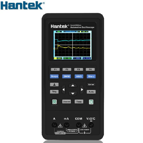 Новый продукт портативная осциллоскапия восстановление автомобиля осциллограф Hantek2d82auto Auto Repair Источник Универсального метра источник сигнала