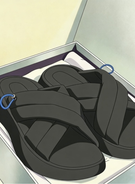 出街居家都能穿！舒服又时髦！懒人厚底夏季交叉带面包外穿凉拖女