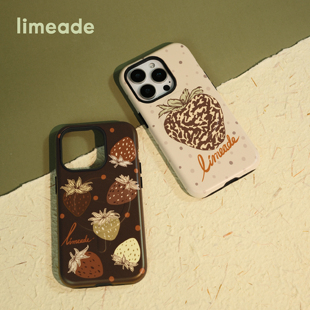 limeade回青 原创甜莓复古风 菲林手机壳 磁吸全包二合一 适用iPhone苹果手机 14-17pro/promax