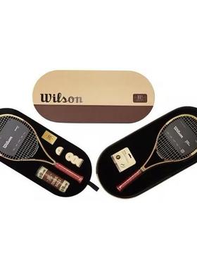 代购Wilson PRO STAFF 110周年纪念款两支装网球拍礼盒 全碳素网