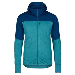 代购icebreaker男士抓绒衣保暖透气防风户外夹克连帽长袖保暖外套