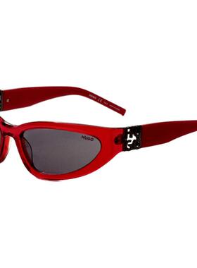 代购Hugo Boss男士太阳镜防紫外线遮光抗强光清晰视野红色