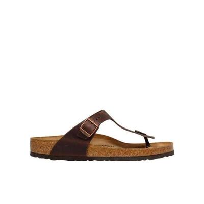 海外代购Birkenstock男士沙滩鞋抓地鞋底露趾T字鞋带侧扣