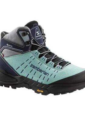 代购Zamberlan男士徒步鞋防水防滑保暖登山鞋中帮系带户外鞋