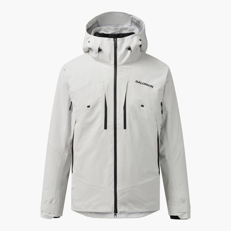 代购SALOMON萨洛蒙男士羽绒服防风保暖防水保暖外套连帽长袖