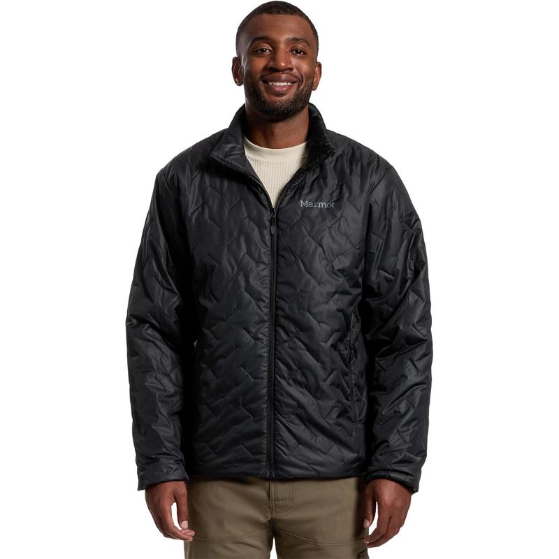 代购MARMOT马魔山男士棉服保暖轻量透气保暖外套立领长袖户外夹克