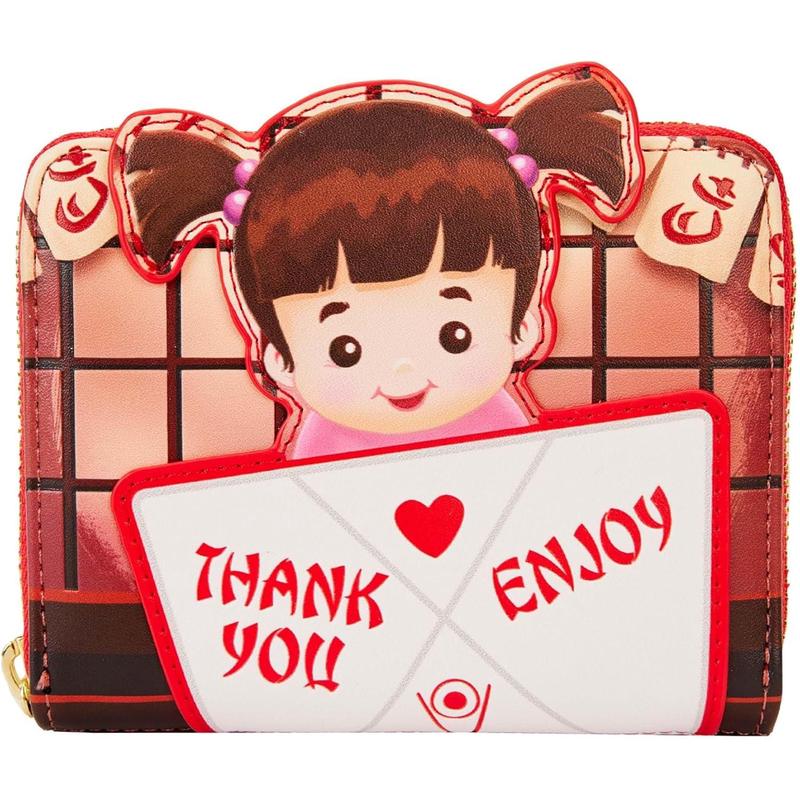 代购Loungefly女士迪士尼钱包多卡位设计硬币袋钞票收纳储物