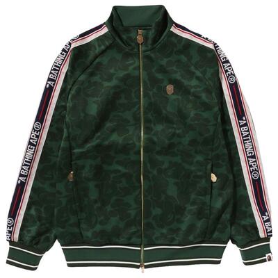 代购A BATHING APE男士夹克保暖防风迷彩加绒户外春秋外套爆款