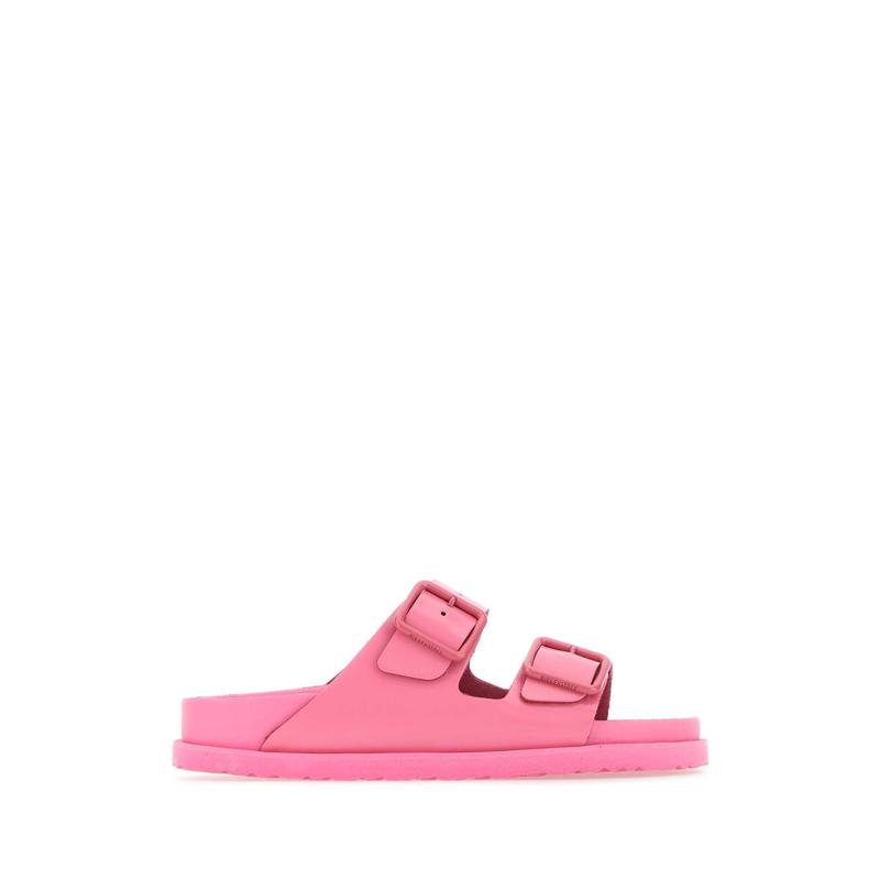 Birkenstock女士真皮前卫设计橡胶底休闲凉鞋 sandals