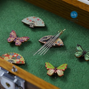 1月 老佛爷可爱吸针器 手工绣花针收纳DIY磁性磁力拾针器