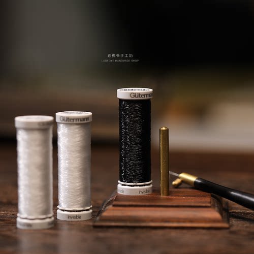 德国古特曼透明线高定礼服钉珠线