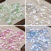5mm 娃衣装 6mm小花朵片 法式 刺绣服装 饰辅料 特殊异形立体亮片
