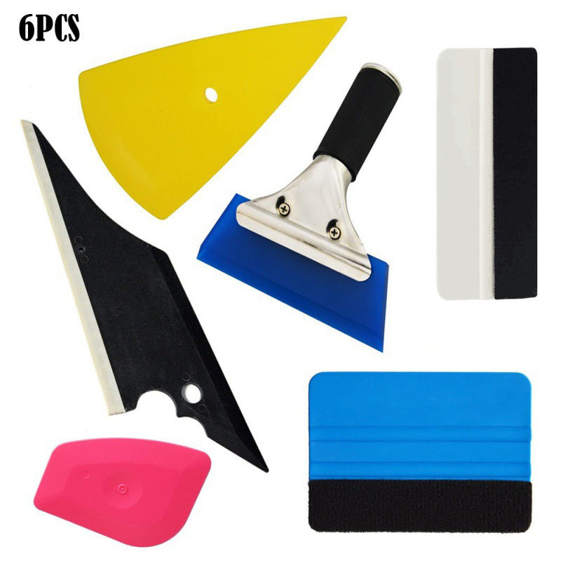 德国日本进口技术6件套汽车贴膜工具窗户套件包装工具车窗刮板刮