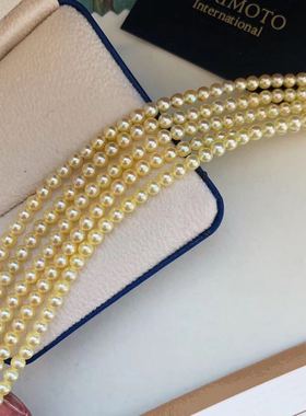 日本极光金色证书项链