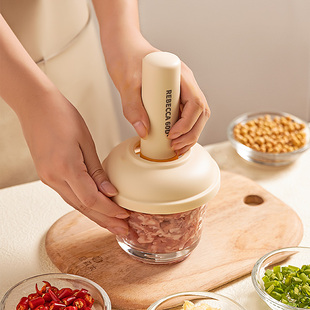 摩登主妇玻璃捣蒜器家用蒜末辅食研磨碗蒜泥神器擂钵蒜臼子打蒜器