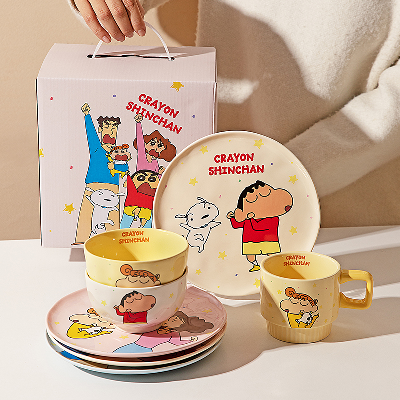 【摩登主妇&蜡笔小新】餐具套装