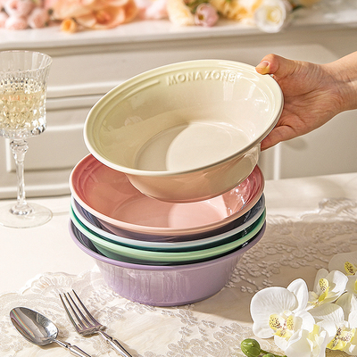 摩登主妇monazone釉下彩汤碗汤盆