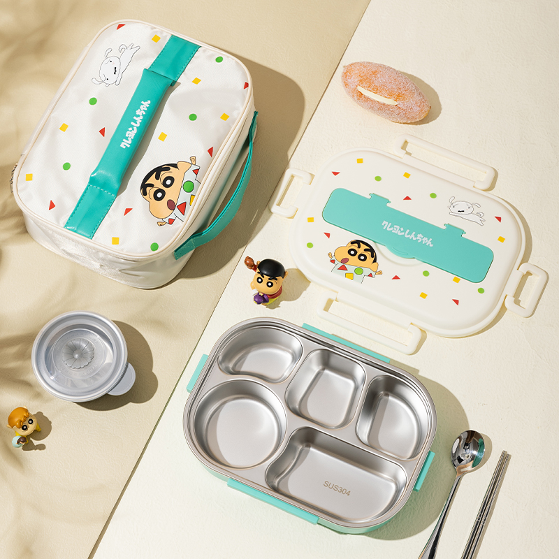 摩登主妇小新联名保温分格饭盒