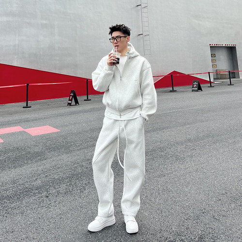 不易起球加厚500g卫衣卫裤两件套