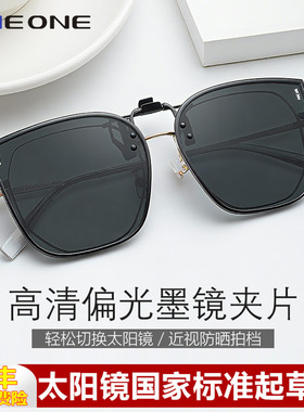 仰望大牌近视夹片套镜