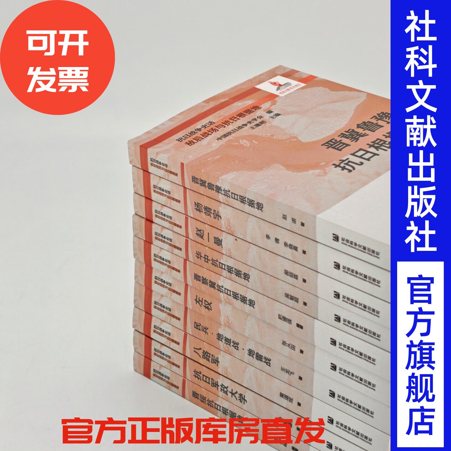 敌后战场与抗日根据地（全10册）中国抗日战争史学会 编 王建朗 主编 社会科学文献出版社