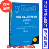2025 副主编 王大广 中国未成年人司法社会工作发展报告 席小华 主编;金超然 社会科学文献出版 社