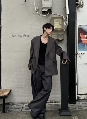 Kid The1One 简约百搭高级宽松休闲韩版西装松弛感外套