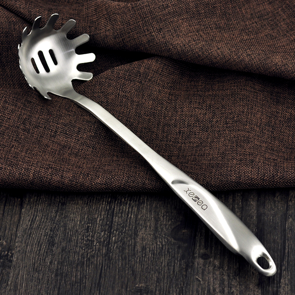 喜诗304不锈钢面扒面条捞勺 捞面漏勺神器家用厨房意粉捞粉扒笊篱