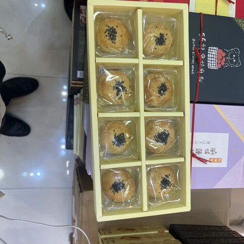 澳门特产钜记手信杏仁酥薄饼礼盒