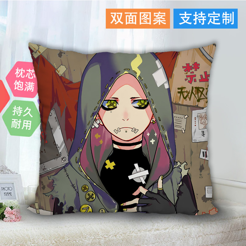 第五人格佣兵奈布周边抱枕方形靠垫枕头双面来图定制男女朋友礼物