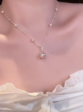 满天星珍珠项链女款潮