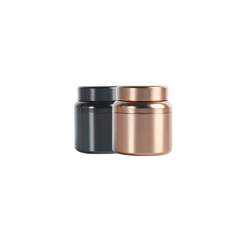 金属茶叶罐小号便携铝合金罐子茶包装创意不锈钢茶叶盒大号储物罐