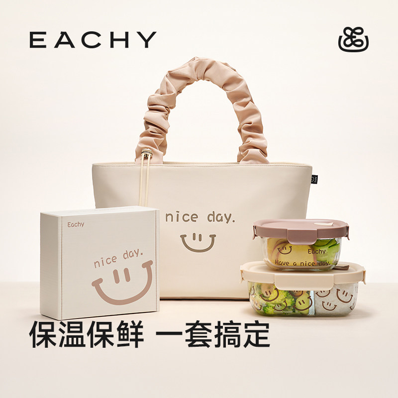 里序保温手提饭盒袋通勤大容量图片