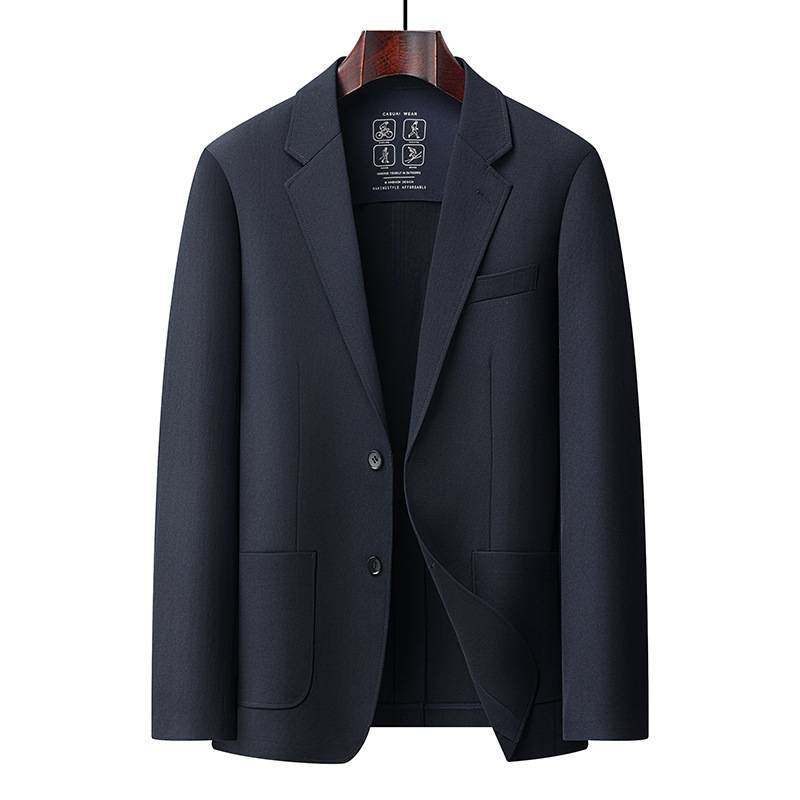 专柜品牌男式休闲西装2025春秋轻奢商务压胶无痕单西中青年免烫西,男装,休闲西服,淘宝优惠券,粉丝福利购,淘宝优惠卷