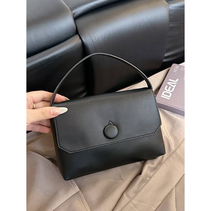 专柜品牌2025秋冬新款时尚简约高质质感手提女包极简纽扣手机手拎,箱包皮具/热销女包/男包,小方包,淘宝优惠券,粉丝福利购,淘宝优惠卷
