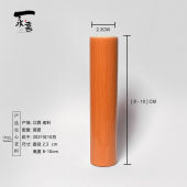 文玩实心竹玉竹把件冷门手把件长棍随身多节男士 异型文玩直径2.3c