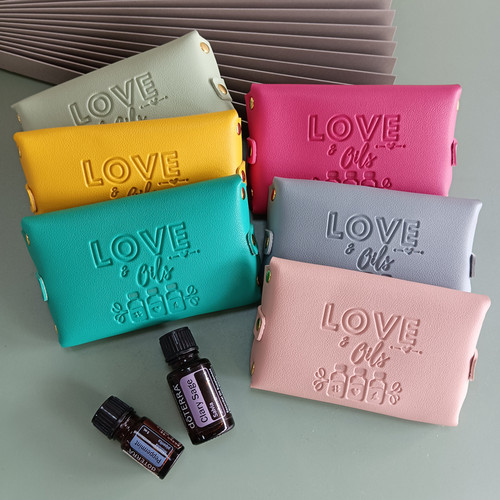 糖果色精油收纳包适合多特瑞15ml