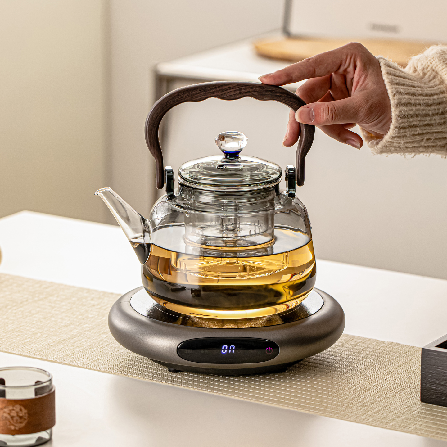 电陶炉煮茶器家用蒸煮提梁壶