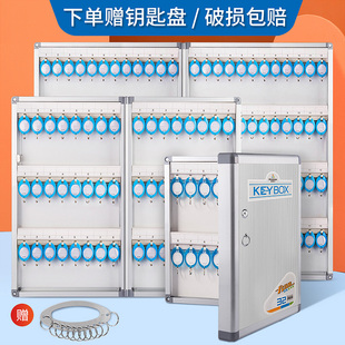 箱收纳盒带锁壁挂挂墙柜宿舍中介房产汽车密码管理箱