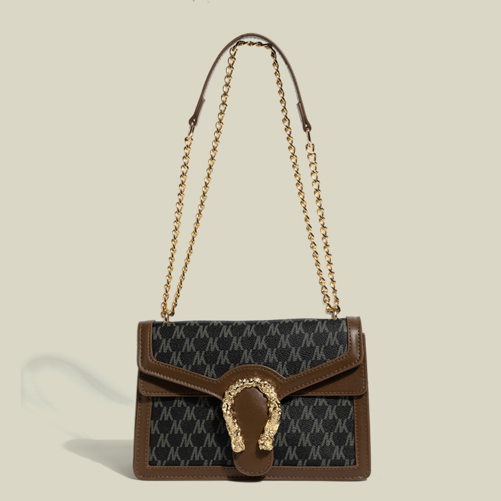 高端大气单肩腋下包斜挎小方包包