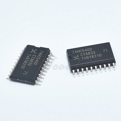 74HC540D SOP20 八路缓冲器/线路驱动器;三态;反相 驱动IC芯片