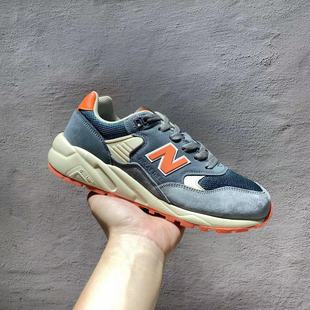 撤柜复古慢跑鞋 580跑步鞋 N字鞋 外贸尾货秋冬真皮保暖运动休闲男鞋