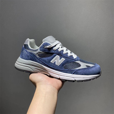 外贸尾货春秋真皮运动男鞋NB993休闲鞋撤柜复古慢跑鞋阿甘跑步鞋