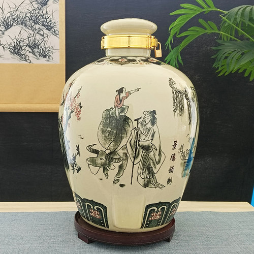 景德镇陶瓷酒坛10-50斤
