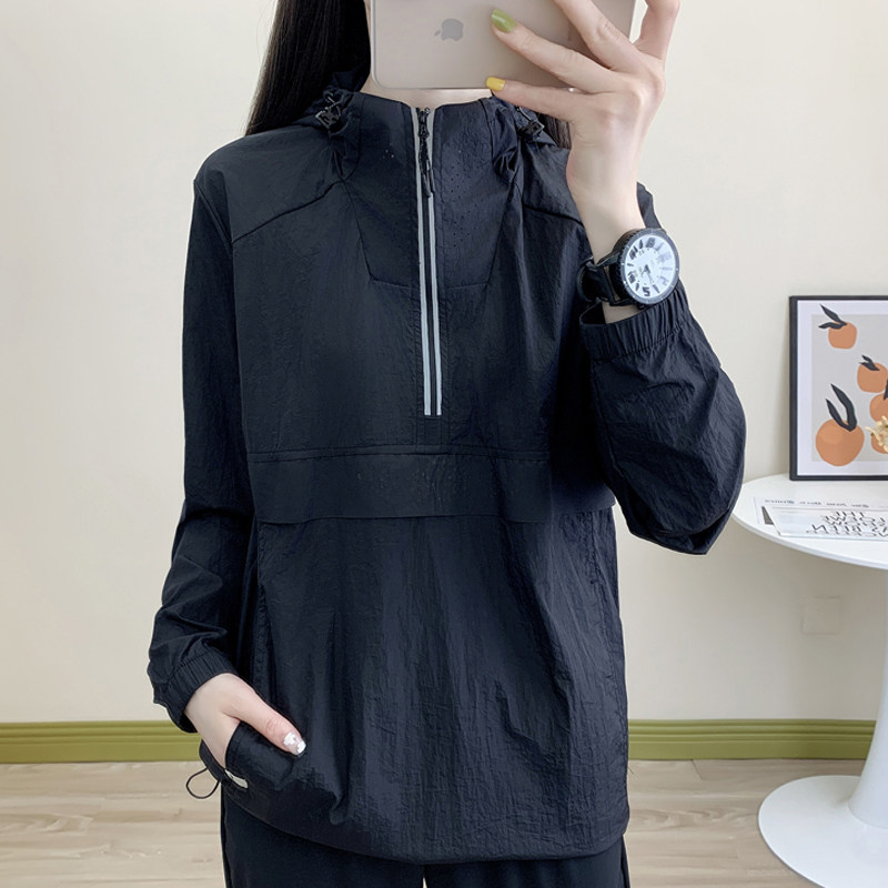 跨境高品质潮款百搭男女防晒外套